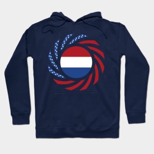 Dutch American Multinational Patriot Flag Series Hoodie